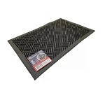 Коврик грязезащитный придверный, 40х60х7 см, прямоугольный, резина, 2040-06