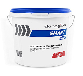 Шпатлевка гипсо-полимерная 4кг "Danogips SmartGips