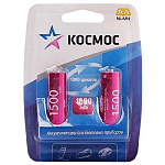 Аккумулятор КОСМОС КОСR6NIMH (1500mA)  AA/R6 1500мА.ч NI-MN BP-2