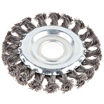 Щетка дисковая косич. 125ммх22мм GEPARD