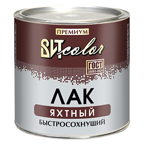 Лак Яхтный "глянцевый" ВИТ color/ВИТ колор 2,4 кг.
