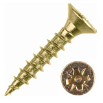 Саморез 3,5х50мм универсальный, желтый (500шт)