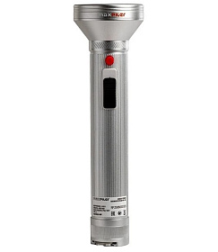 Фонарь ручной аккум. MAXPILER MPF-06 (600/320/80 Лм, LED, 3 реж, 1,5-25ч, 3.65В/4000мАч, крючок)