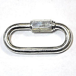 Карабин винтовой, оцинк. 7мм