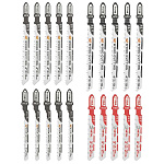 Набор пилок для лобзиков P.I.T. ADVANCE 20 шт, дерево/металл/фигурный рез, блистер (AJSB01-0020)