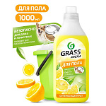 Средство д/пола с полирующим эффектом GRASS ARENA Аромат Лимона 1л (кан.)