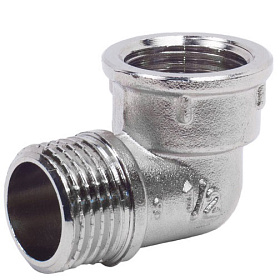 Уголок 3/4" Г/Ш с ограничит.