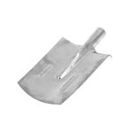 Лопата копальная прямая с ребрами жесткости ЛКП (НЕРЖ) S=2 мм