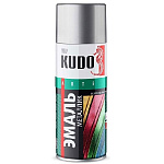 Эмаль аэрозольная "KUDO" унив., серебро, 520мл.