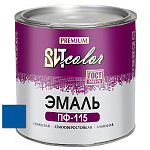Эмаль синяя ПФ 115 ГОСТ ВИТ color  2.6 кг.