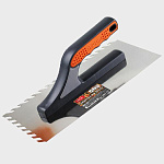 Гладилка DECOR 3К, 280х130мм, нерж., зуб коготь 0,7мм