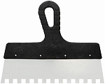 Шпатель  малярный зубчатый 200мм, зуб 10х10мм
