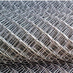 Сетка-рабица оцинк. ячейка 25*25мм разм.1,5*10м (1,4 мм) 