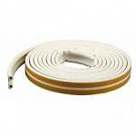 Уплотнитель-самокл. д/окон Р-профиль (резиновый) белый 10м 