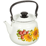 Чайник эмал. 3,5л. 43504-132/6 конич.. мет. ручка