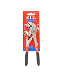 Клещи переставные P.I.T. ADVANCE HPLP06-0175 (175мм, зев 38мм, CR-V, 15 позиций, храповой механизм)