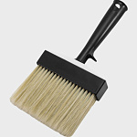 Кисть ракля 30х120мм, светлая щетина, пластик. ручка 