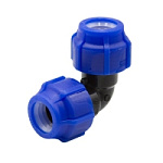 Колено ПЭ переходное 25х20