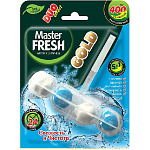 Подвесной блок для унитаза Master FRESH GOLD DUO EFFECT 5в1 МОРСКОЙ, 2шт