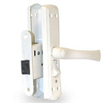 Защелка ЗЩ1Д-2-6  AVERS с фиксацией белая