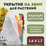 Зимнее укрытие "Прекрасный сад" 1,6х1,7м