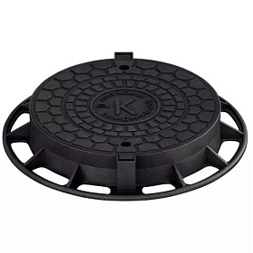 Люк чугунный для смотровых колодцев тип К  средний