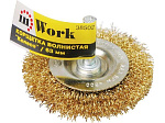 Корщетка для дрели волнистая Колесо 75мм
