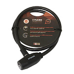 замок Навесной PL-0880- KEY велосипедный тросовый, 2 ключа   