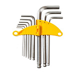 Набор ключей-шестигранников, 9 шт. больш. Креост 