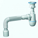 Сифон Ани 1 1/2"х40 с гибкой трубой 40х50* С0110