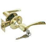 Ручка-защелка AVERS 8023-03-G (золото ) с фиксатором