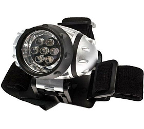 Фонарь налобный Космос КОС-Н7-LED 7LED 3хААА/LR03