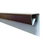 Планка финишная 2м шоколад RAL8017