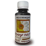 Паста колер. "Коллекция" №21 черный 0,1 кг. 