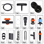 Капельный полив Жук комплект с эмиттерной лентой 24м