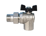 Кран шаровый 1/2*3/4" угловой !