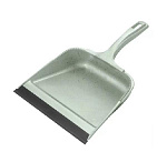 Совок пластик, 33х22х6.5 см, с резин.кром, квадрат, зел, Homver, Greenland, 221220118/04