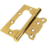 Петля накладная 100х75-В2-Steel-G  АРЕСS золото без врезки