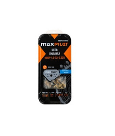 Цепь пильная MAXPILER MXSP-1,3-72-0,325 (PIT GCS52-D1.GCS52-C2.Парма 2М Carver) металл. коробка