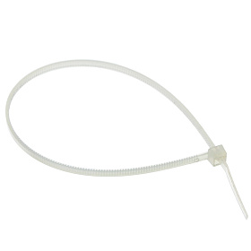 Хомуты нейлоновые 4,8х300мм. (100шт) для проводов бел.