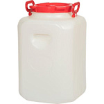 Бочка пласт. 50л. Дачная квадратная белая