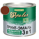Грунт-эмаль по ржавчине 3 в 1 кр.-кор. ВИТ color/ВИТ колор  1,8 кг.