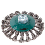 Щетка дисковая косич. 100мм/М14 ВОЛАТ