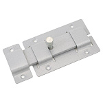 Засов накладной Секрет Киров ЗД-02 плоский серый металлик 