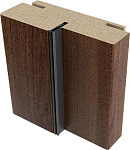 Брус дверной Миланский Орех МДФ 2070х70х26 с пазом под добор (Арсенал)