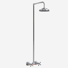 Душевая система ML2408 (смеситель 1/2 кер. + тропич. душ)