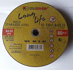 Круг отрезной "LugaAbrasiv" (230х1,8х22 мм) по метал. ЛОНГ ЛАЙФ