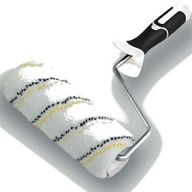 Валик микрофибра 240мм, d42мм, ворс 9мм с 2К ручкой 8мм