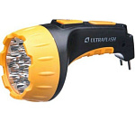 Фонарь аккум. Ultraflash LED3815 15LED 2 режима аккум. SLA 220В черн./желт.