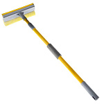 Окномойка "VETTA", с телескоп. ручкой 96см, насадка 20см